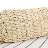 SEASIDE AND BEACH TRAVEL SIMIAN STYLE STRAW BAG_CWAB2015