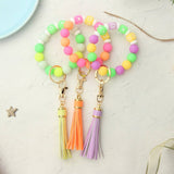 GLOW IN THE DARK WRISTBAND WITH TASSEL KEYCHAIN_CWMM6870