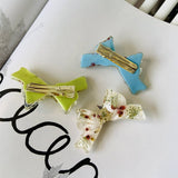 SWEET FLORAL ALL MATCH SIMPLE SWEET HAIRPIN_CWAHA2158