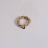 NEW CUTE PEARL HAIR TIE HIGH END ELASTIC BAND_CWAHA6764