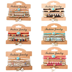 BOHEMIAN DEVIL EYE BEADED BRACELET_CWAJE1249