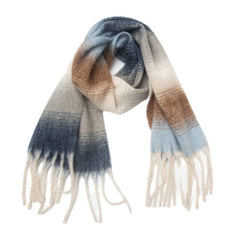 GRADIENT CHUNKY TASSEL SCARF AUTUMN AND WINTER_CWASC1281