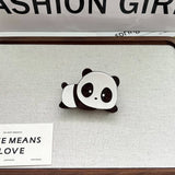 PANDA ACETATE HAIR CLAW CUTE CHINESE STYLE CLIP_CWAHA5750