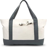 Cwab2874_Canvas Home Shopping Large Capacity Tote Bag