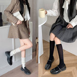 Women Breathable Mesh Mid-Length Cotton Socks_Cwms0647