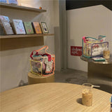 COLOR MATCHING TRANSPARENT BEACH BAG SHOULDER BAG_CWAB1921