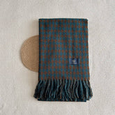 REVERSIBLE HOUNDSTOOTH SCARF SOFT WINTER WRAP_CWASC2330