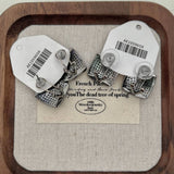 Versatile Square Zirconia Earrings