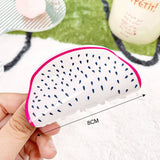 CUTE LEMON HAIR CLAW FOR GIRLS SHARK CLIP_CWAHA0385