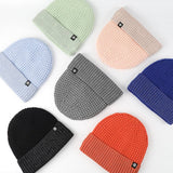 Winter Double Layer Fleece Reflective Knitted Hat_Cwah2458