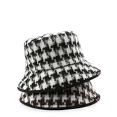 Winter Outdoor Retro Solid Color Bucket Hat_Cwah2176