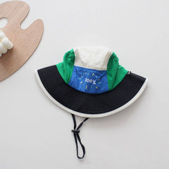 CHILDRENS FASHION CONTRAST COLOR BUCKET HAT_CWAH2877