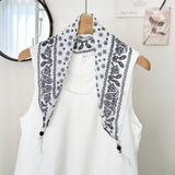 Boho Paisley Scarf Headband Neck Wrap_Cwasc02973