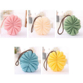 BATH POUF LARGE PUMPKIN BATH BALL 50G_CWMM3384