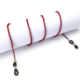 SOFT CHAIN COLORFUL WAVE BEADS GLASSES LANYARD_CWMM1160