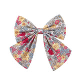 CHILDRENS SIMPLE FLORAL BOW HAIRPIN_CWAHA2366