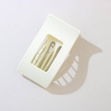 Cwaha07404_Large No-Crease Flat Duckbill Hair Clip