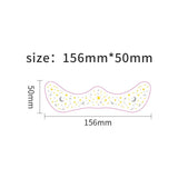 METALLIC FRECKLE FACE TATTOO STICKERS GOLD SILVER_CWMM8364