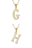 FASHION ALPHABET PENDANT CHARM NECKLACE_CWAJE219