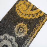 PAISLEY JACQUARD SCARF THICK FRINGE WINTER SHAWL_CWASC0857