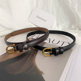 RETRO FASHION SIMPLE DECORATIVE THIN BELT_CWABE0662
