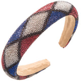 NEW AMERICAN FLAG FULL DIAMOND HEADBAND_CWAHA1260