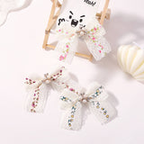 CHILDRENS LACE MESH BOW HAIRPIN_CWAHA2361