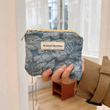 Floral Mini Wallet Lipstick Cushion Card Holder_Cuab00663