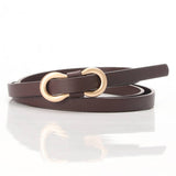 Cwabe0904_Women'S Adjustable Buckle Belt