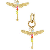 COLORFUL TEMPERAMENT FASHION DRAGONFLY EARRINGS_CWAJE5125