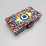New Acrylic Eye Clutch Wedding Evening Chain Bag_Cwab5898