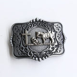 Western Belt Buckle With Animal Print_Cwabe0430