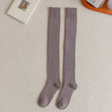 Women Padded Warm High Socks Cotton Socks_Cwms0332
