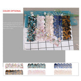 GRADIENT TEETH ACETATE COMB LEOPARD PRINT HAIRCOMB_CWAHA4192