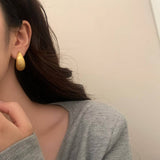 HIGH GRADE GOLDEN WATER DROP EARRINGS FOR WOMEN_CWAJE3122