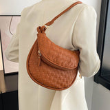 HANDMADE STRAW BAG FASHION ONE SHOULDER ARMPIT BAG_CWAB1912