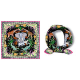 SILKY ANIMAL PRINT SCARF MOTHERS DAY GIFT_CWASC0643