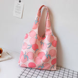 ORIGINAL PRINTED CANVAS TOTE BAG FOR WOMEN_CWAB5631