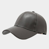 Pu Leather Baseball Cap For Men Vintage Style_Cwah04654