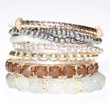 BOHEMIAN CREATIVE GLASS BEAD BRACELET_CWASC0690