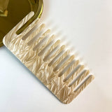 Tortoiseshell Acetate Comb Vintage Anti-Static_Cwmm6403