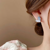 NEW GRADIENT HEART EARRINGS FOR VALENTINES DAY_CWAJE3168