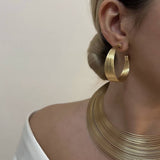 DESIGNER NICHE NECKLACE FOUR PIECE METAL NECKLACE_CWMM3248