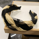 BRAIDED DESIGN HEADBAND_CWAHA0198