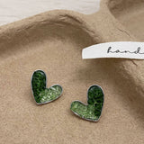 NEW GRADIENT HEART EARRINGS FOR VALENTINES DAY_CWAJE3168