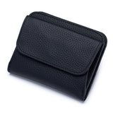 Trendy Soft Leather Short Wallet For Women_Cuab00365