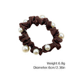 Elegant French Pearl Large Intestine Hair Band