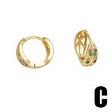 FASHIONABLE AND MINIMALIST GOLD PLATED EARRINGS_CWAJE1024