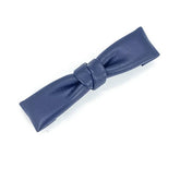 ELEGANT SIMPLE PU LEATHER BOW HAIR BARRETTE_CWAHA6351