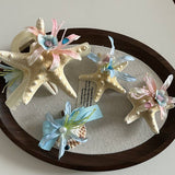 Shell Starfish Grabber Beach Hair Accessory
